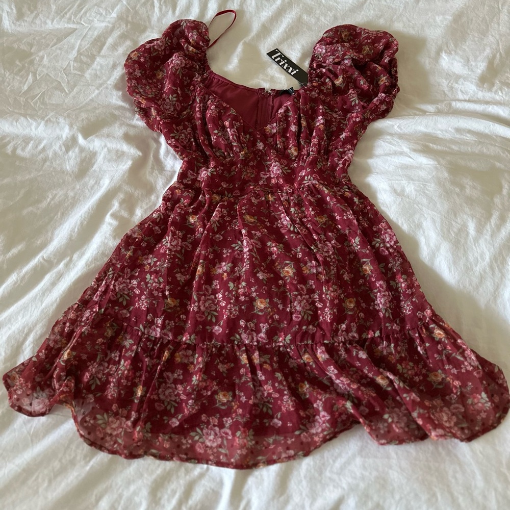 Trixxi boho mini dress NWT